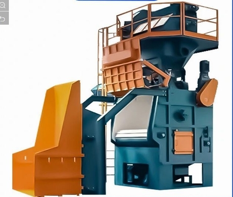 Máquina para la limpieza de piezas fundidas de caucho de rastreo en aplicaciones críticas