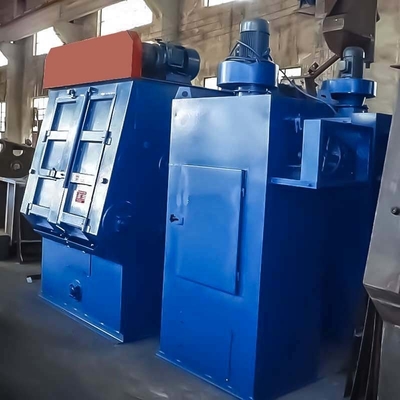 Máquina avanzada de explosión de tiros con cinturón de caucho con carga y descarga automáticas