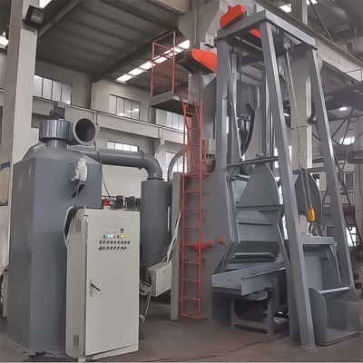 Máquina de explosión por disparo de caucho eléctrico de la serie Q32 con una estructura razonable