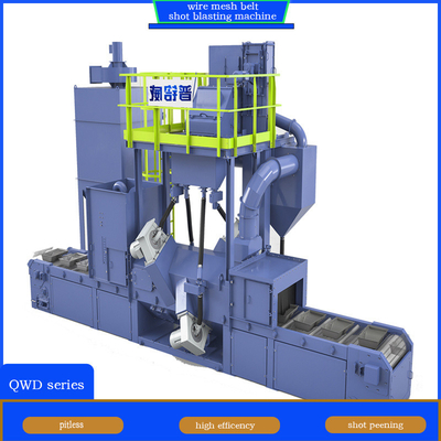 Máquina de recolección de agua de la banda transportadora de malla de alambre con 6 ruedas de recolección