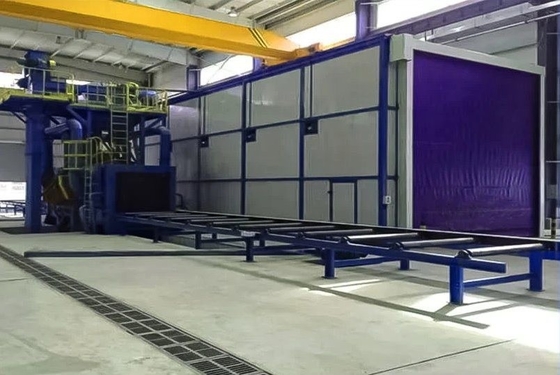 Arenas eléctricas de combustible en una cabina especial con una alternativa de extracción no química