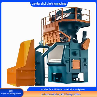 Máquina de laminación de caucho de rastreo utilizada en la limpieza de piezas fundidas con abrator de rastreador Q329