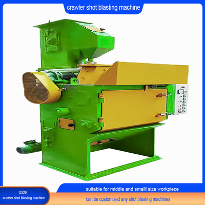 Máquina de laminación de caucho de rastreo utilizada en la limpieza de piezas fundidas con abrator de rastreador Q329