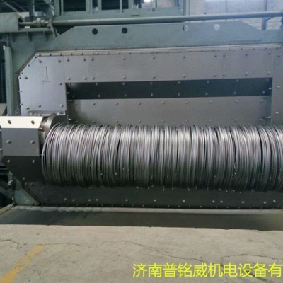 Producción de barras de alambre SA2.0-SA3.0 Indicar la limpieza Máquina de tiro con explosión de desbaste