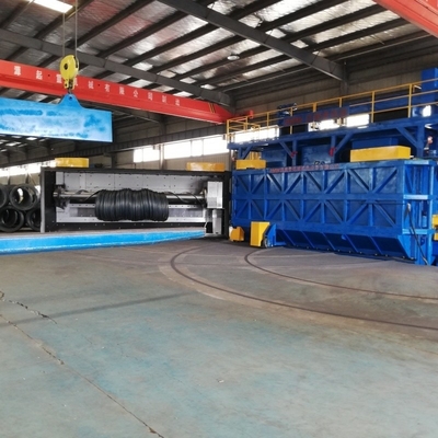 Máquina para la eliminación de óxido de alambre redondo a una altura de 16,8*12,4*5,8 m sobre el suelo