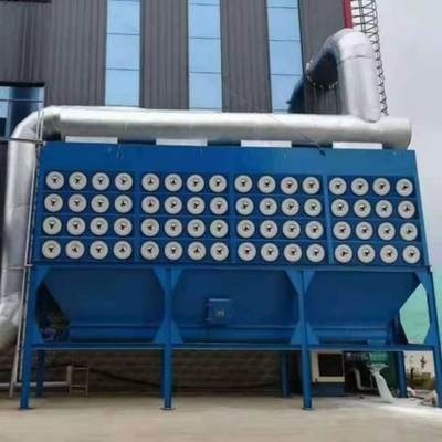 Concentración de emisiones al aire libre superior a 30 Recolector de polvo con eficiencia de varios tornillos