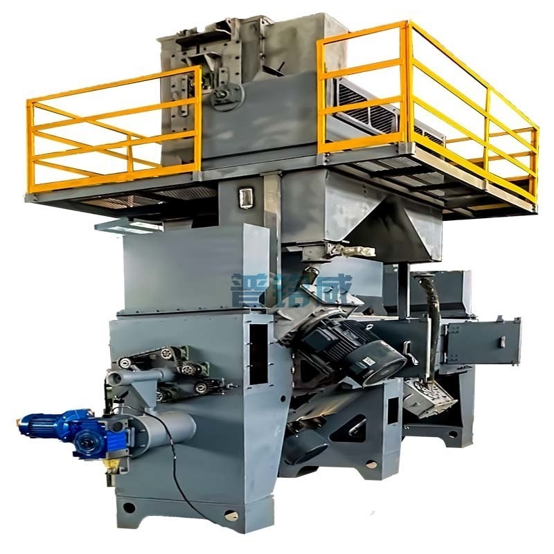 Máquina de soplado en caliente en línea de bobinas de alambre para eliminación continua de óxido Nivel S2.5-3.0