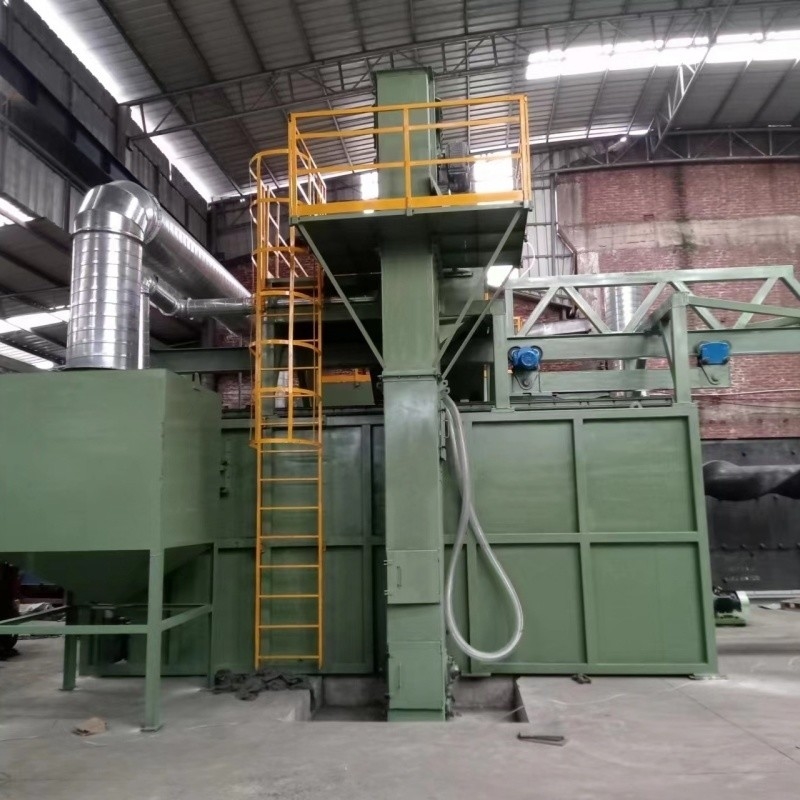Máquina de estiramiento de alambre para la industria siderúrgica 6m x 2m SA2.0-SA2.5 Limpieza de la superficie