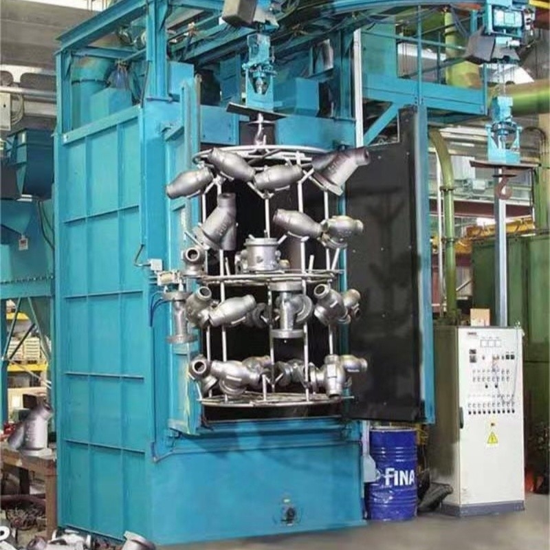 Eficiencia Máquina para la renovación de superficies metálicas de tipo colgante de acero