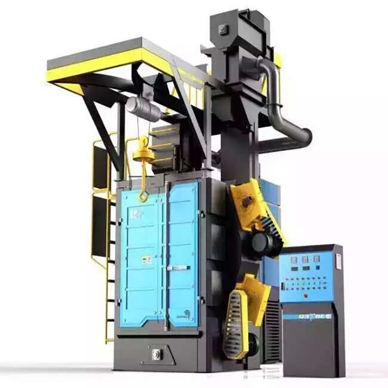 Máquina de desbaste de tiro tipo gancho Q379 para forjar piezas y piezas de fundición pequeñas