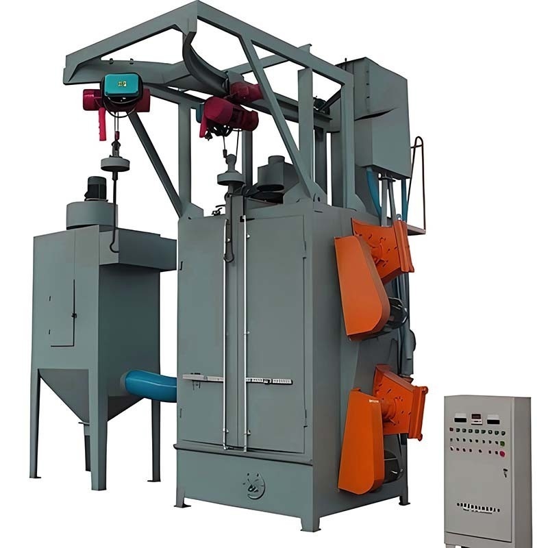 Con una estructura compacta y una máquina de reventado multifuncional para limpieza de superficies