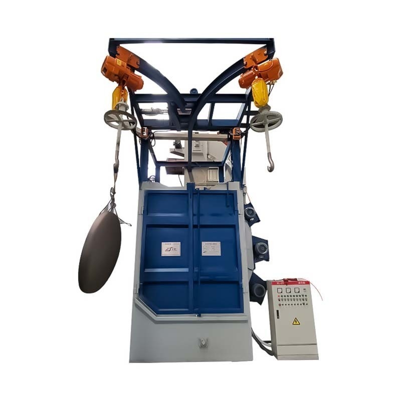 T / T y así sucesivamente en Pumingwei Electric Spinner Hanger estilo de rueda sin aire máquina de disparo de explosión