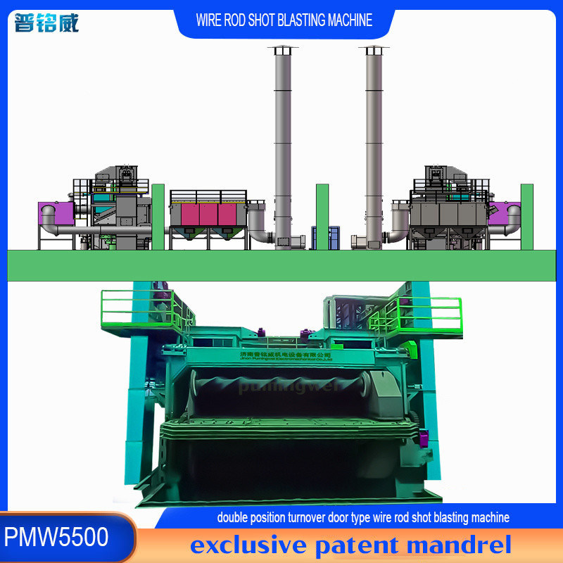 Pmw 5500 Máquina de reventado de cuerda de alambre para operación continua de lotes de combustible eléctrico