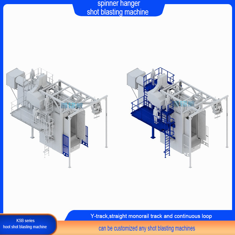 Máquina eléctrica de abrasivo de rastreo, girador, colgador y explosión para pequeñas manufacturas de acero
