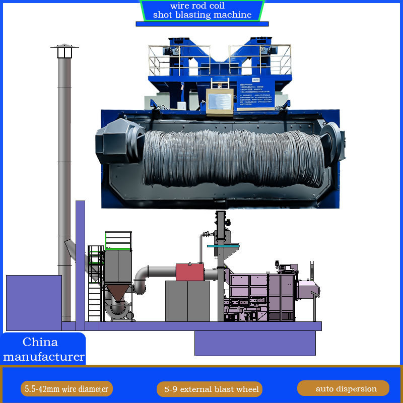 Máquina de soplado por mandril controlada por PLC con funcionamiento suave en 6,5*5,5*6m Tamaño