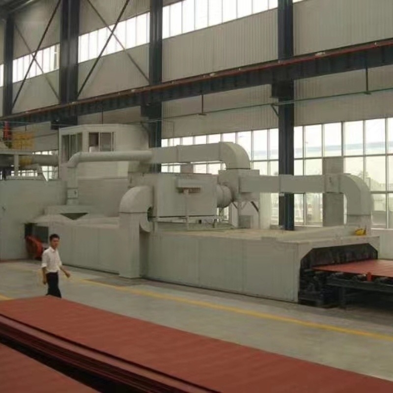 10m x 3m Máquina de rodaje de mesa de rodillos para la industria de estructuras de acero