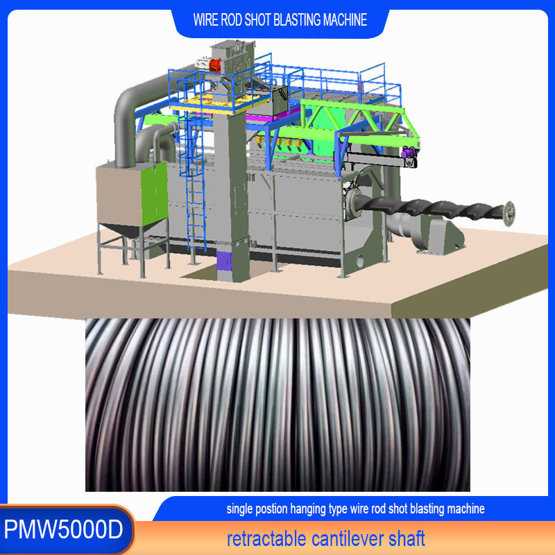 PMW5000D Máquina automática para la limpieza de alambre de acero de alto carbono
