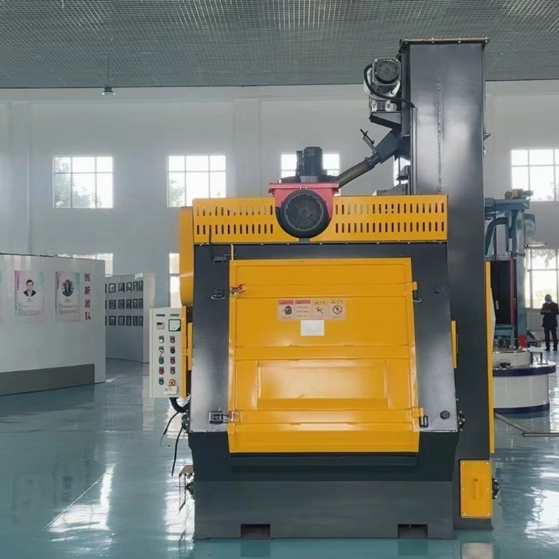 1 tonelada de capacidad de carga máquina de soplado de arena para la industria de muelles