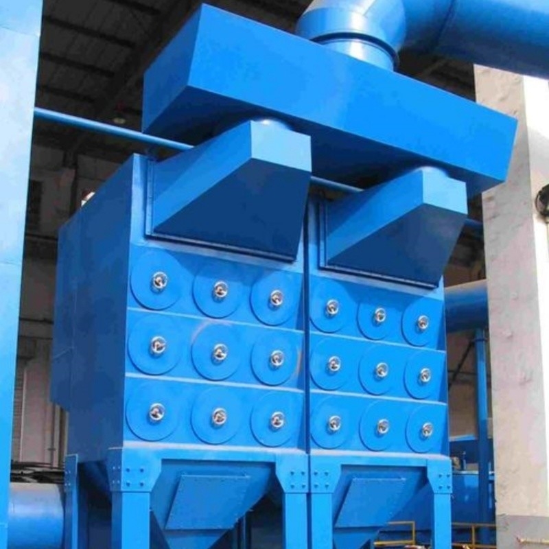 Recolector de polvo de cartucho de filtro de la industria del cemento con tecnología de filtración avanzada